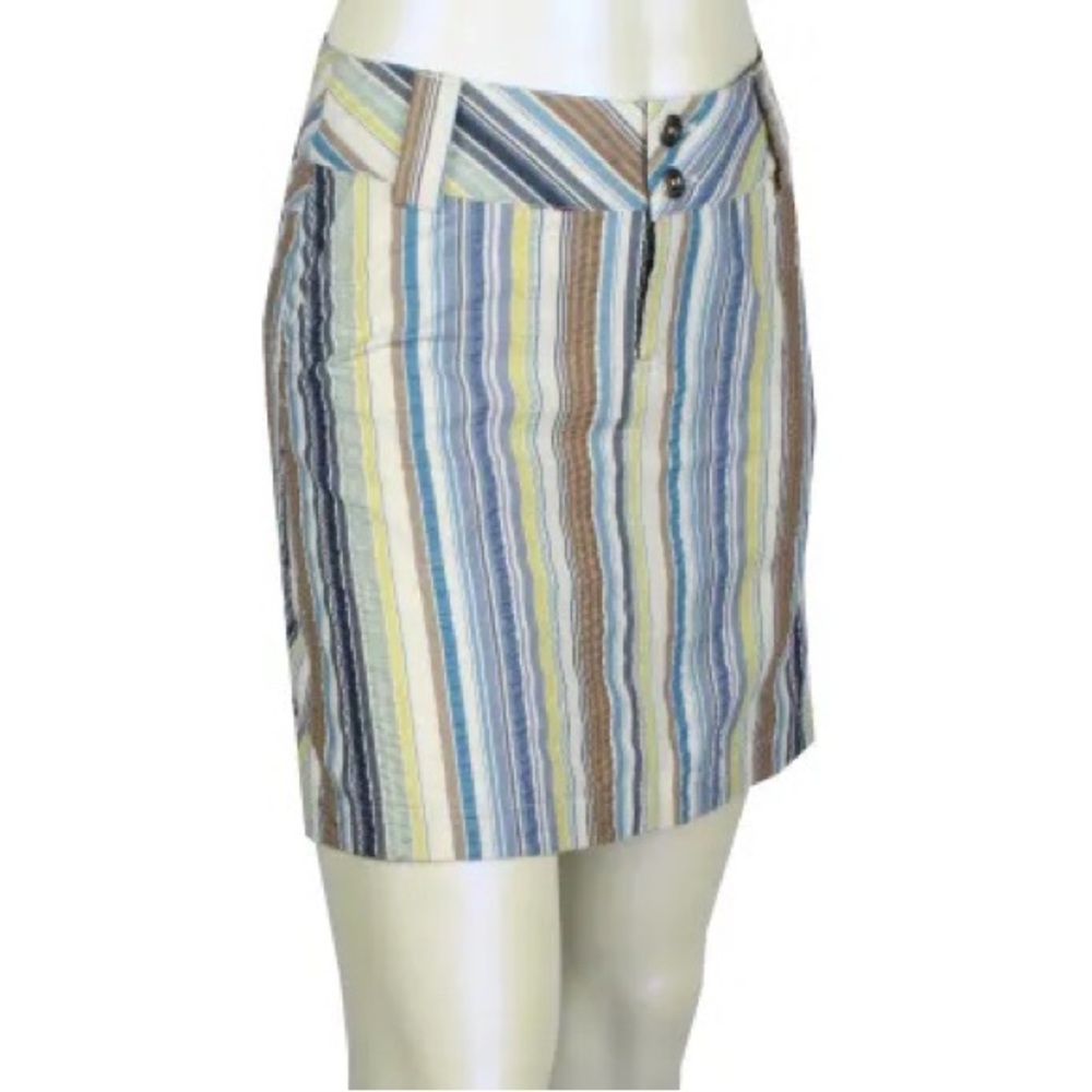 Patagonia Striped Netty Mini Skirt in Wind and Sea Northern Lights